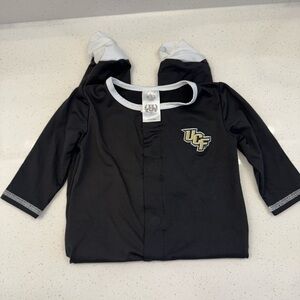 UCF Knights NCAA Baby One Piece Size 9-12 Months Magnetic Closure